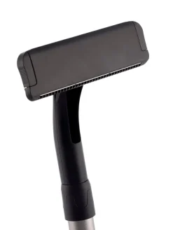 Rasierer für Rücken und Körper in Schwarz/ Silber - (L)54 cm