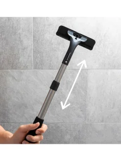 Rasierer für Rücken und Körper in Schwarz/ Silber - (L)54 cm