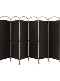 Raumteiler 6 tlg. 188cm in Braun