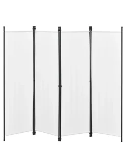 Raumteiler Huesca - 4-teilig in Beige (H)171cm (B)200cm