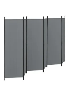 Raumteiler Huesca - 6-teilig in Grau (H)171cm (B)300cm