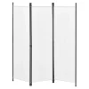 Raumteiler Huesca - 3-teilig in Weiß (H)171cm (B)150cm
