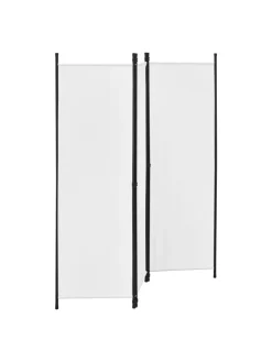 Raumteiler Huesca - 3-teilig in Weiß (H)171cm (B)150cm