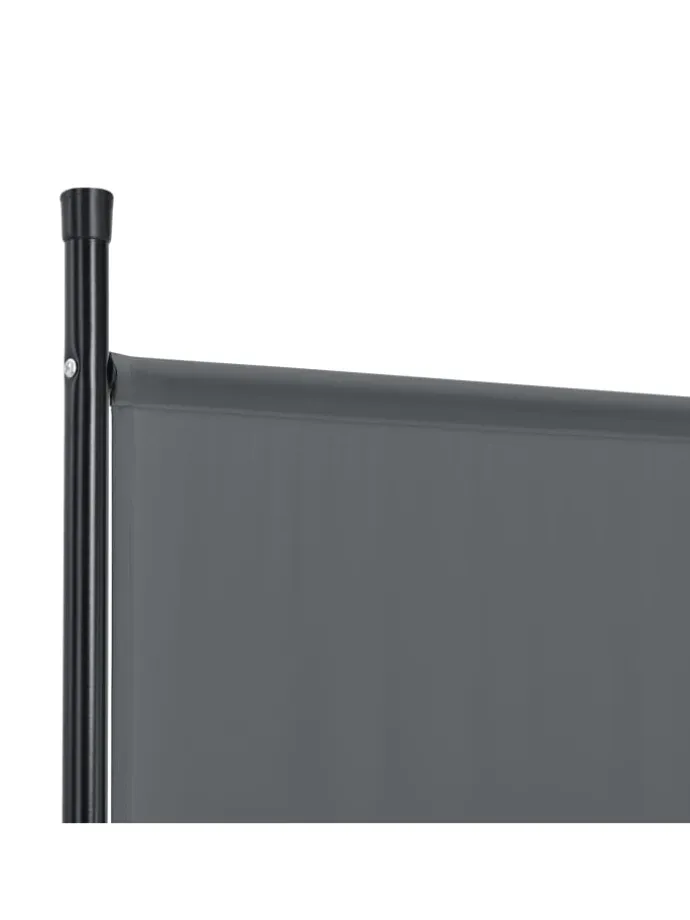 Raumteiler Huesca - 4-teilig in Grau (H)171cm (B)200cm