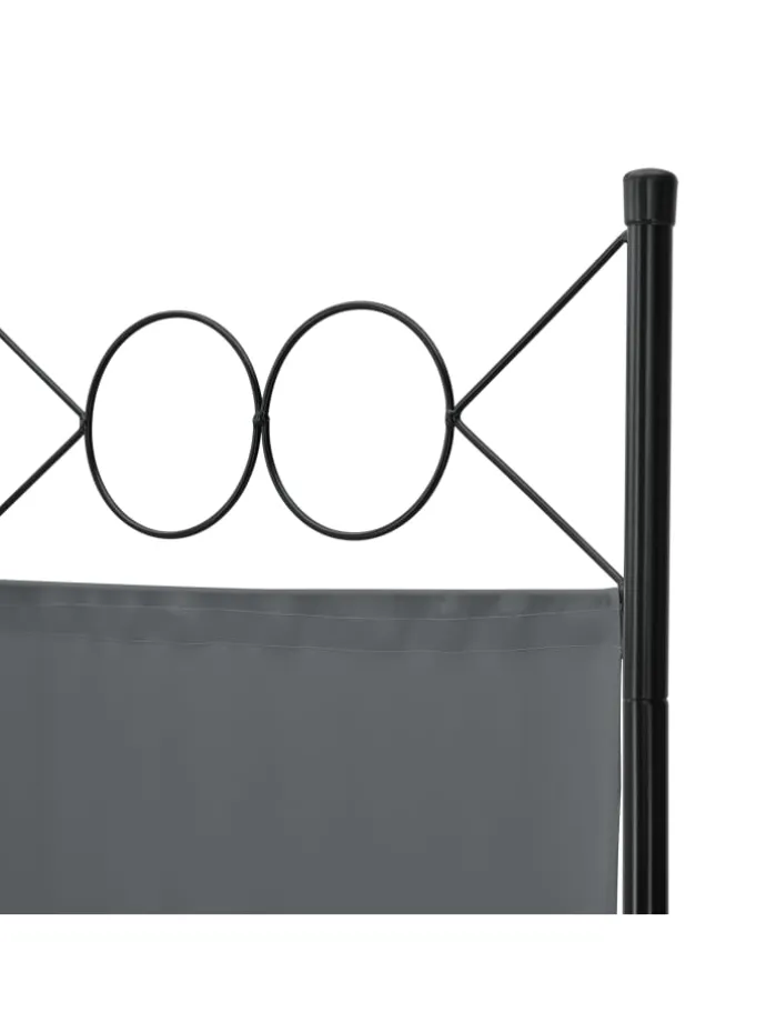 Raumteiler Saragossa 4-teilig in Grau (H)171cm (B)160cm