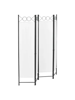 Raumteiler Saragossa 4-teilig in Weiß (H)171cm (B)160cm