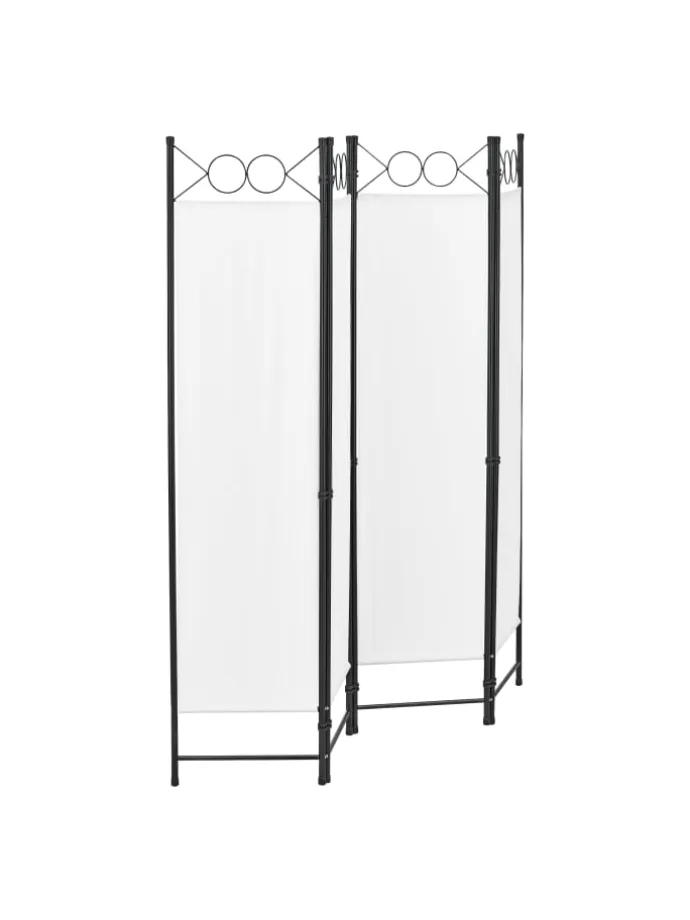 Raumteiler Saragossa 4-teilig in Weiß (H)171cm (B)160cm