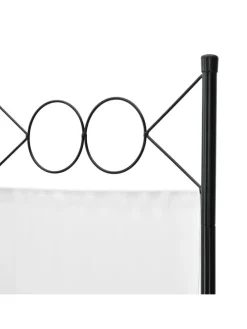 Raumteiler Saragossa 4-teilig in Weiß (H)171cm (B)160cm