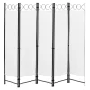 Raumteiler Saragossa 5-teilig in Weiß (H)171cm (B)200cm