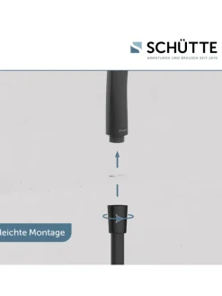 RAVEN Handbrause-Set, Schwarz matt