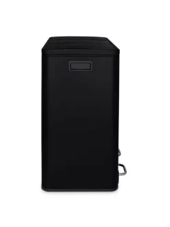 Recycling-Mülleimer in Schwarz - 54 l