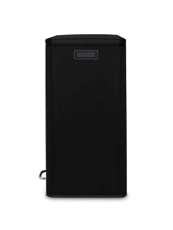 Recycling-Mülleimer in Schwarz - 60 l