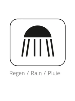 Regendusch-Set Mauritius chrom