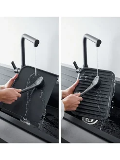 Reinigungsbürste in Grau - (H)23,5 cm