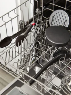 Reinigungsbürste in Grau - (H)23,5 cm