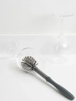 Reinigungsbürste in Grau - (L)29 cm