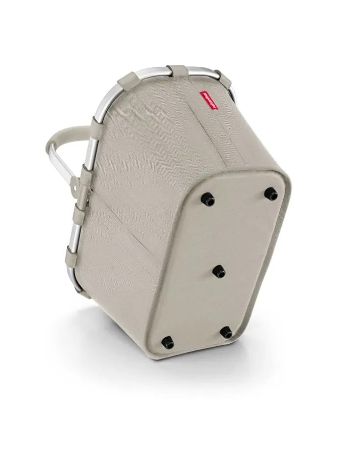 reisenthel carrybag herringbone sand