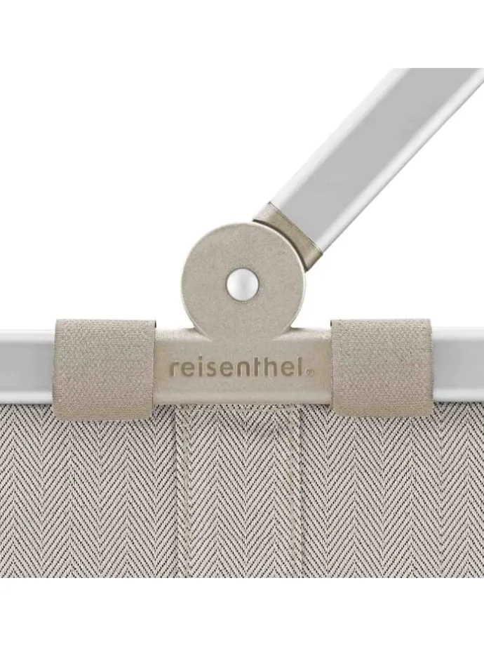 reisenthel carrybag herringbone sand