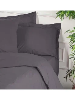 Renforcè-Bettbezug in Dunkelgrau