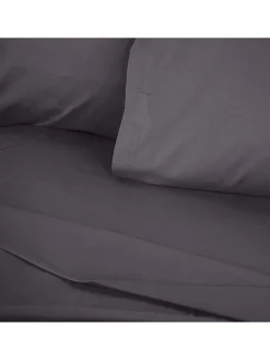Renforcè-Bettbezug in Dunkelgrau