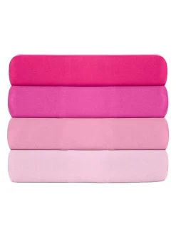 Renforcè-Bettbezug in Hellrosa