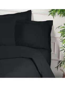 Renforcè-Bettbezug in Schwarz