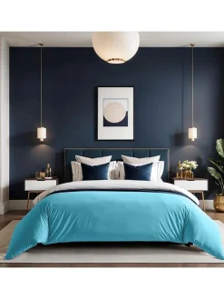 Renforcè-Bettbezug in Türkis