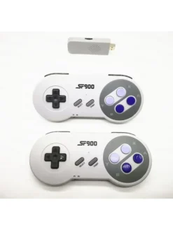 Retro-Spielekonsole kabelloser HD-Spaß und vielseitige Möglichkeiten in Grau