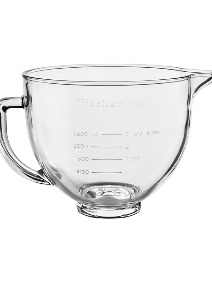 Rührschüssel "5KSM5GB" in Transparent/ Schwarz - 4,7 l