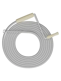 Rohrreinigungsspirale in Silber - 5 m