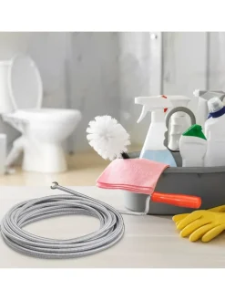 Rohrreinigungsspirale in Silber - (L)3 m