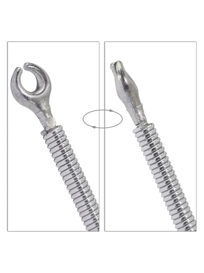 Rohrreinigungsspirale in Silber - (L)3 m