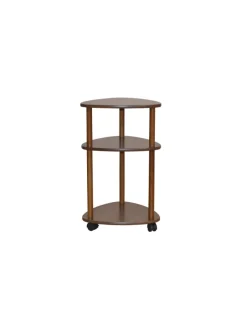 Rollregal mit 3 Böden Franz in braun