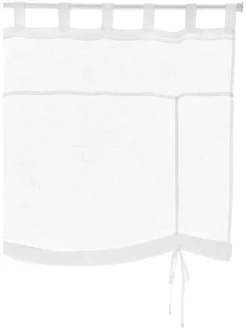 Rollup-Vorhang in Weiß