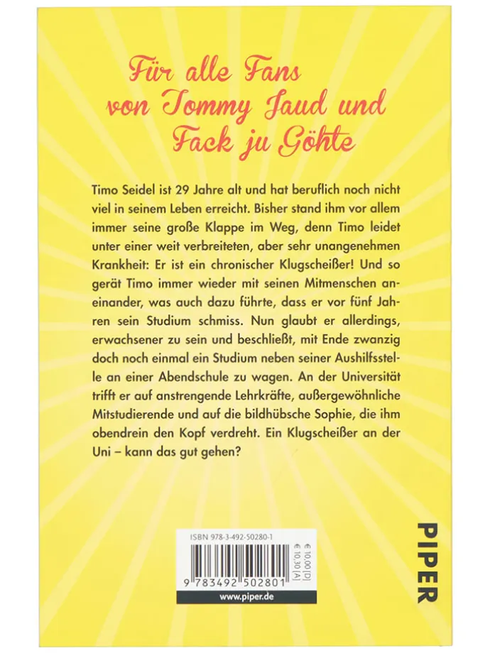 Roman "Klugscheißer Deluxe"