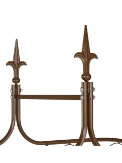 Rosenbogen in Braun - (B)155 x (H)240 x (T)39 cm