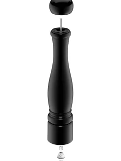 Salz- & Pfeffermühle in Schwarz - (H)42,3 x Ø 8,2 cm