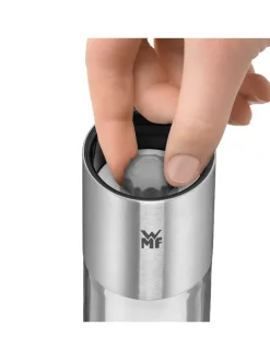 Salz- & Pfeffermühle in Silber - (H)18 x Ø 5 cm