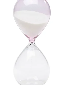 Sanduhr "Timer" in Rosa - (H)17 x Ø 7 cm