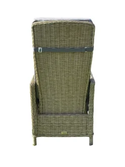 Sansibar Garden Dream Hochlehner, 120x50 cm in Anthrazit gestreift/Anthrazit