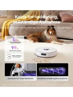 Saugroboter Freo X10 Pro in weiß