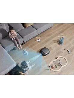 Saugroboter Omni S1 Pro in schwarz