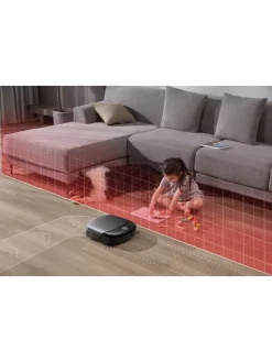 Saugroboter Omni S1 Pro in schwarz