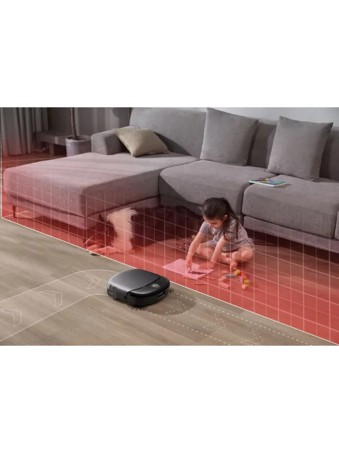 Saugroboter Omni S1 Pro in schwarz