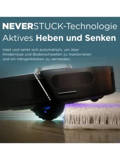 Saugroboter PowerDetect Self-Empty RV2820VEEU in schwarz