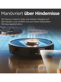 Saugroboter PowerDetect Self-Empty RV2820VEEU in schwarz