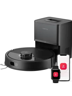 Saugroboter Q7 BF+ in Schwarz, 8000 Pa, Dual Anti-Tangle-System