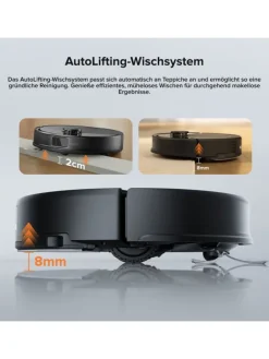 Saugroboter Q10PF in Schwarz