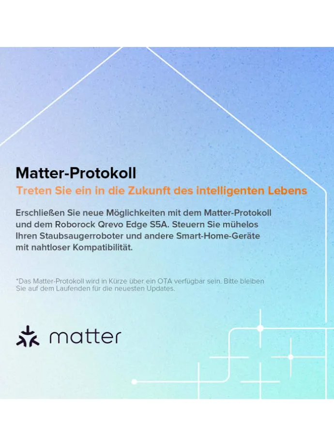 Saugroboter Qrevo Edge S5A in Schwarz, 18500Pa, Dual Anti-Tangle-System