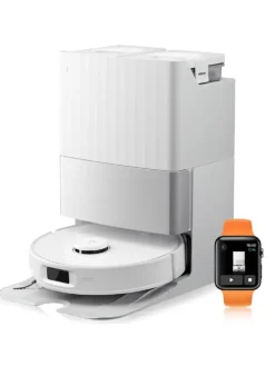 Saugroboter Qrevo Edge S5A in Weiß, 18500Pa, Dual Anti-Tangle-System